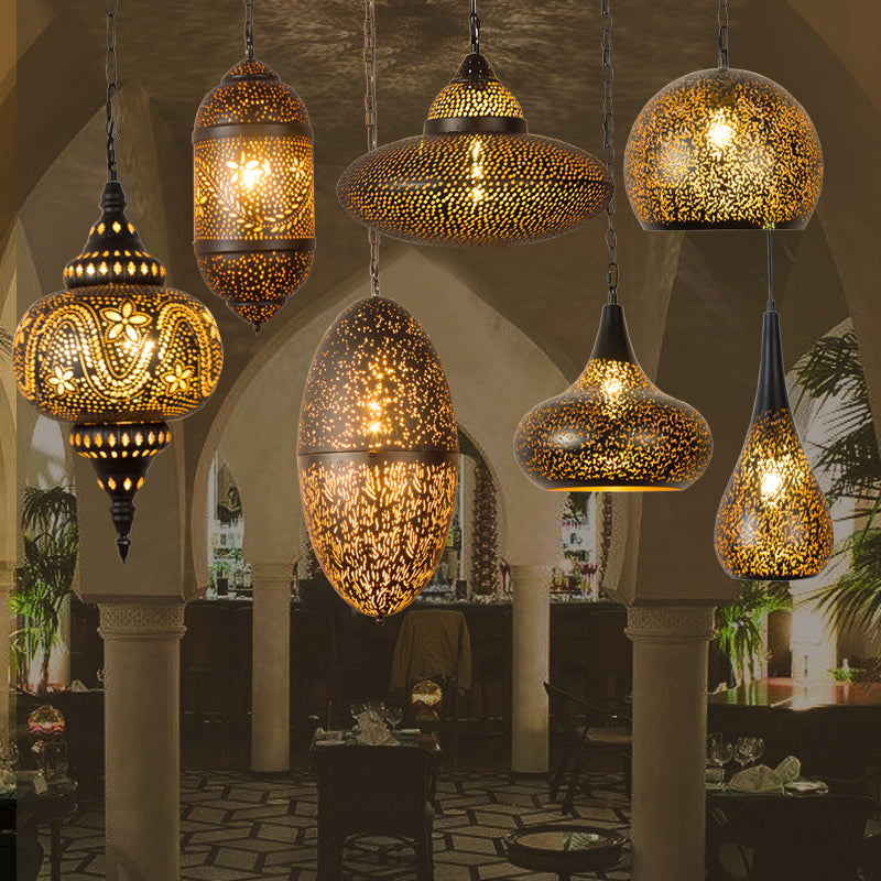 Industrial Hanging Light Metal Shade Pendent Lighting Fixture for Dining Room