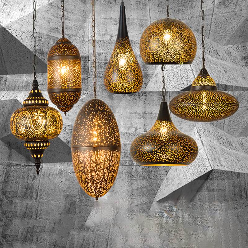 Industrial Hanging Light Metal Shade Pendent Lighting Fixture for Dining Room