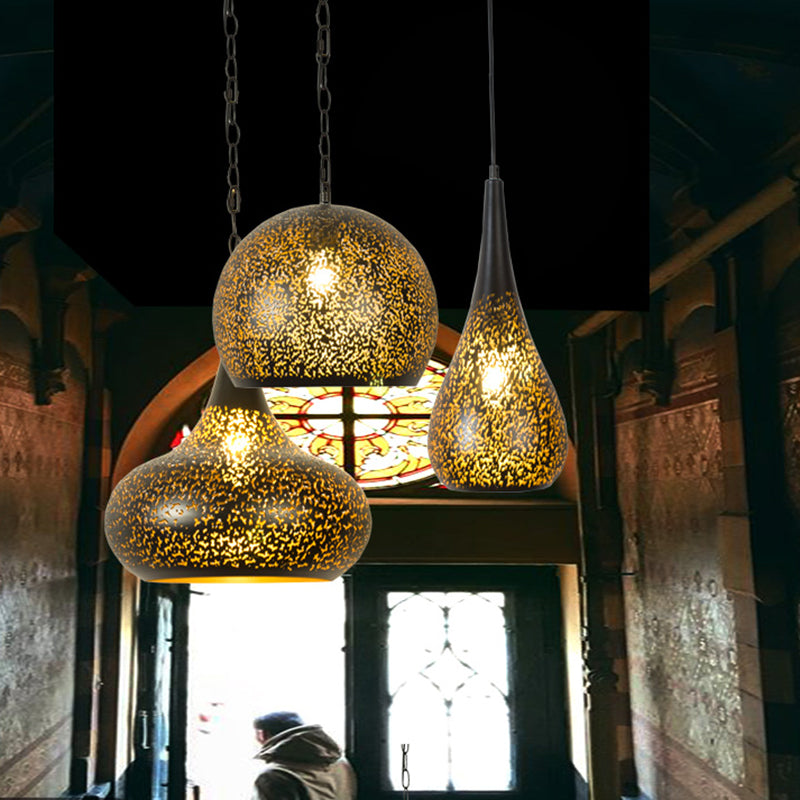 Industrial Hanging Light Metal Shade Pendent Lighting Fixture for Dining Room