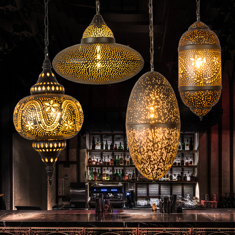 Industrial Hanging Light Metal Shade Pendent Lighting Fixture for Dining Room