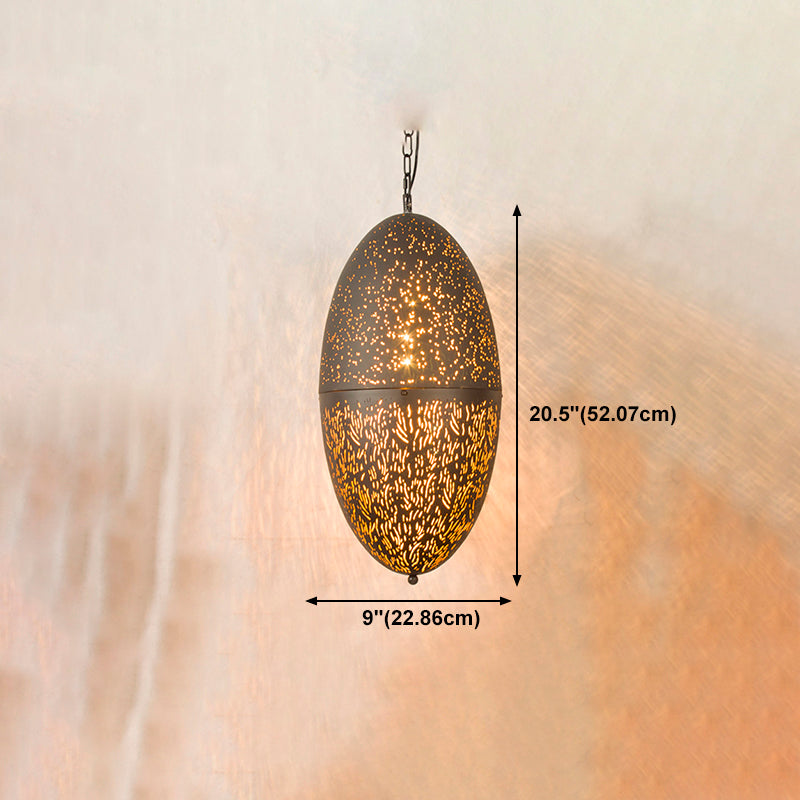 Industrial Hanging Light Metal Shade Pendent Lighting Fixture for Dining Room