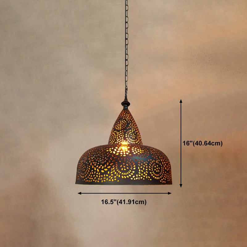 Industrial Hanging Light Metal Shade Pendent Lighting Fixture for Dining Room