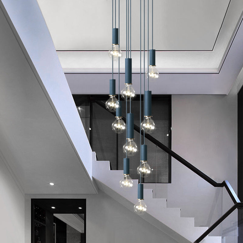 Bulk Hanging Light Industrial Style Style Uccidmento a pendente per salotto