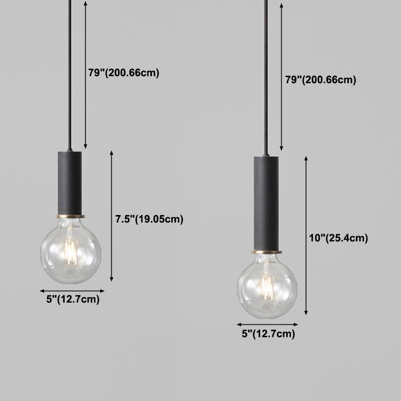Bulk Hanging Light Industrial Style Style Uccidmento a pendente per salotto