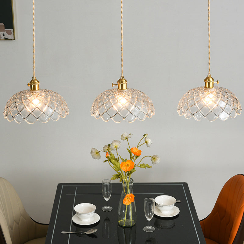 Dining Room Ceiling Pendant Light Modern Style Glass Pendant Lighting