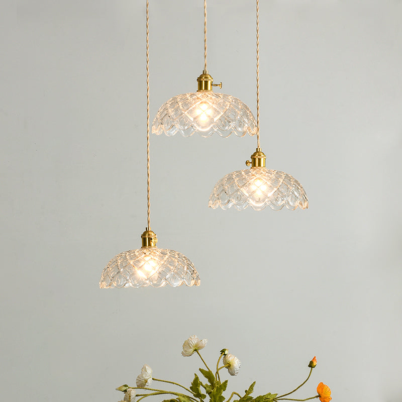 Dining Room Ceiling Pendant Light Modern Style Glass Pendant Lighting