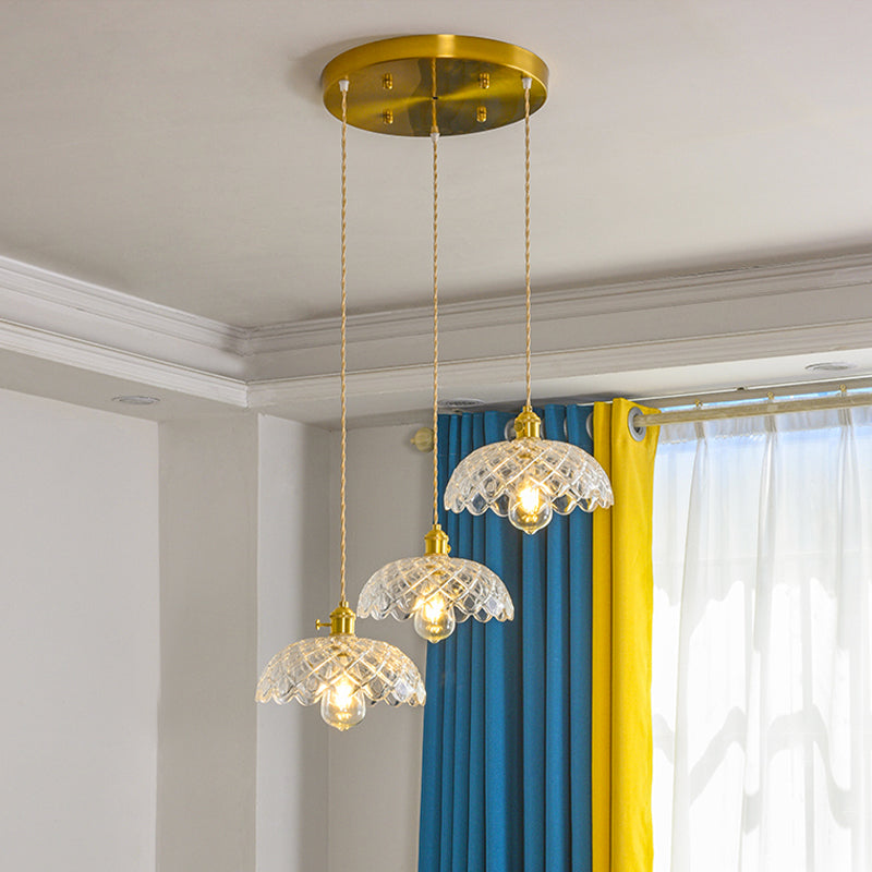 Dining Room Ceiling Pendant Light Modern Style Glass Pendant Lighting