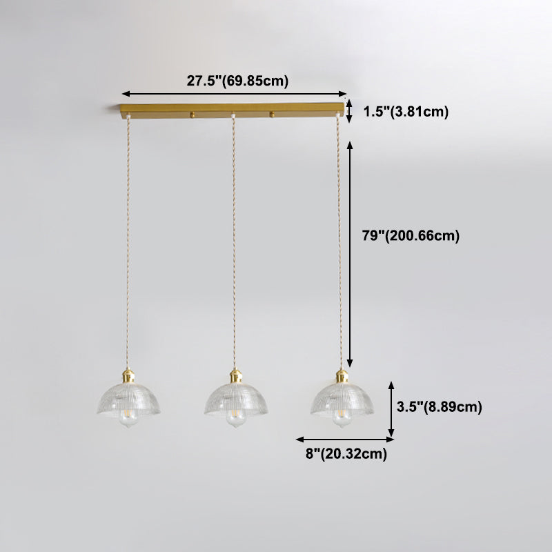 Dining Room Ceiling Pendant Light Modern Style Glass Pendant Lighting