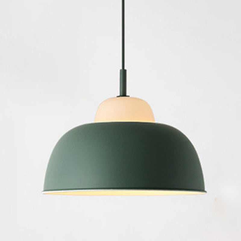 Metallschüssel -Form hängende hängende Licht minimalistische Suspension Anhänger Licht