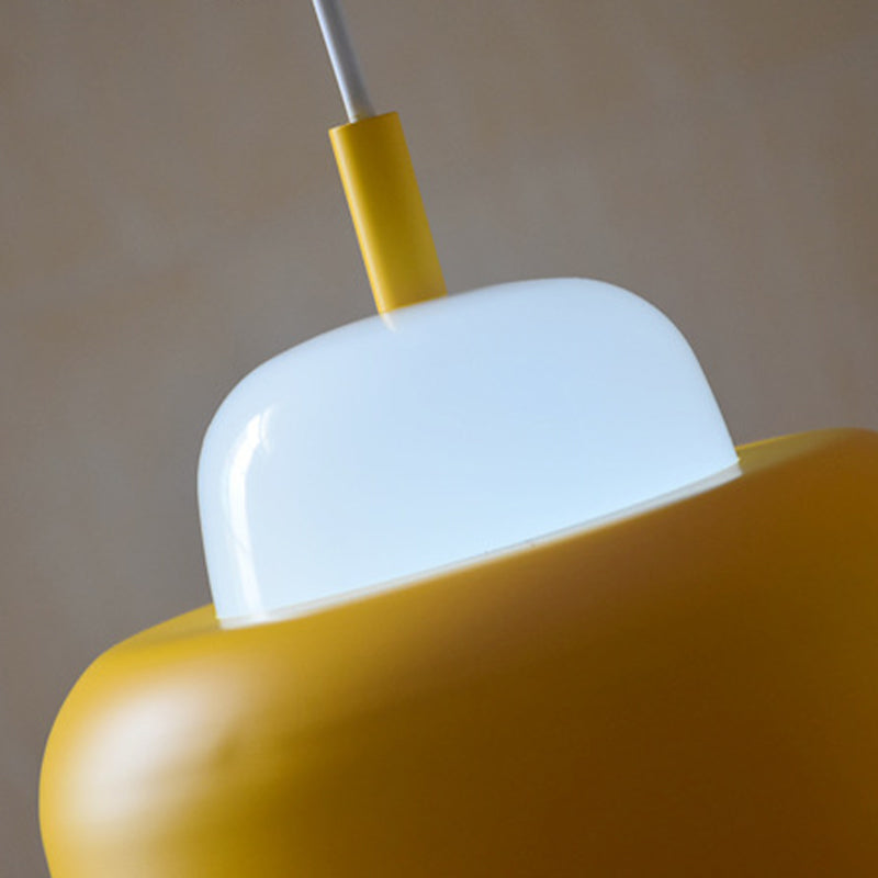 Metallschüssel -Form hängende hängende Licht minimalistische Suspension Anhänger Licht