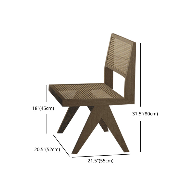 Minimalist 1/2/4/5 Pieces Dining Room Table Set Solid Wood Dinette Table with Wood Chair