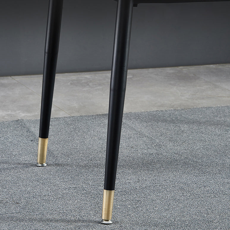 Nordic 1/2/5/7 Pieces Dining Set Rectangular Sintered Stone Dining Table Set for Home Use