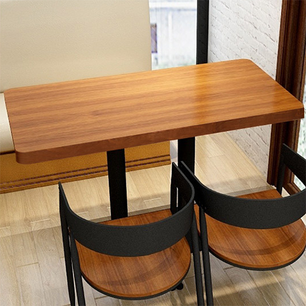 Industrial Style Dining Room Collection Pine Solid Wood Dining Site Table