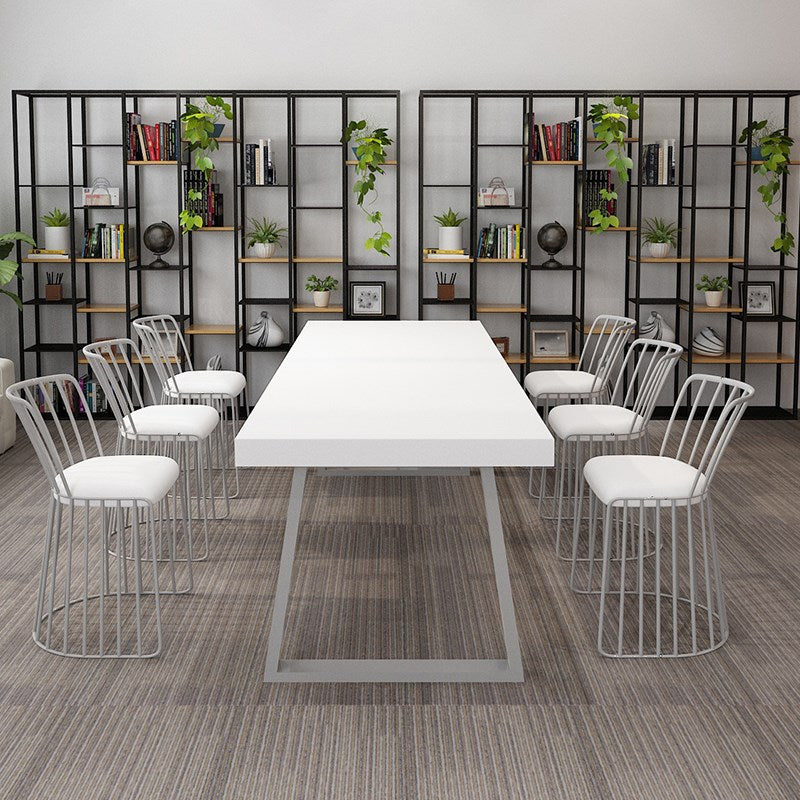 Traditionele luxe eettafel massief houten sledeonderstel eetkamermeubilair