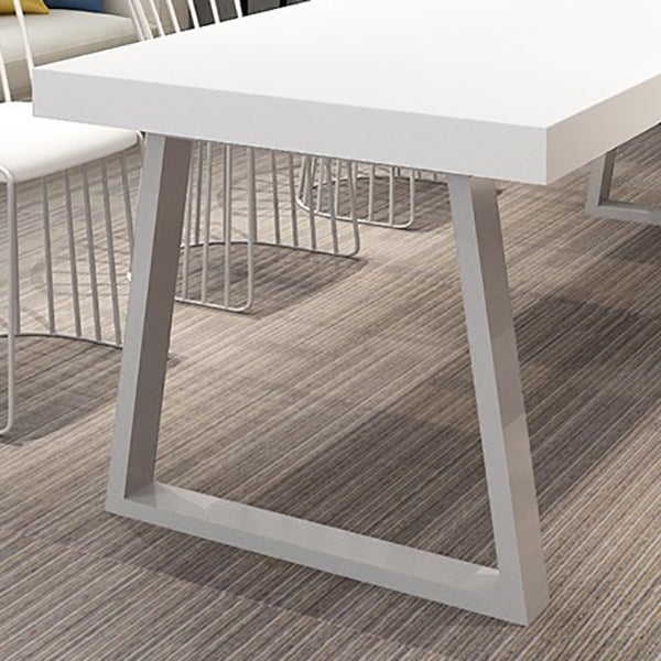 Traditionele luxe eettafel massief houten sledeonderstel eetkamermeubilair