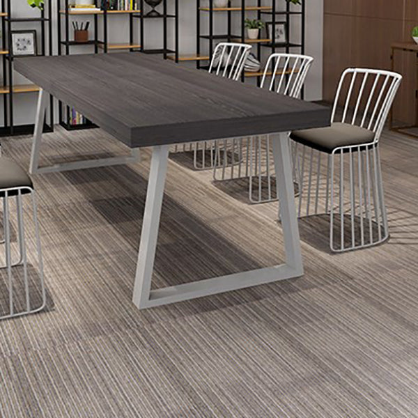 Traditionele luxe eettafel massief houten sledeonderstel eetkamermeubilair