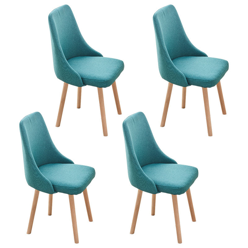 Parsons tapizados dormitorio contemporáneo del final mate de la silla lateral que cena la silla