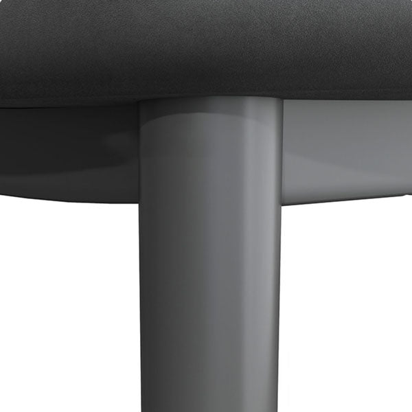 Silla de comedor tapizada casera contemporánea con respaldo abierto y acabado mate