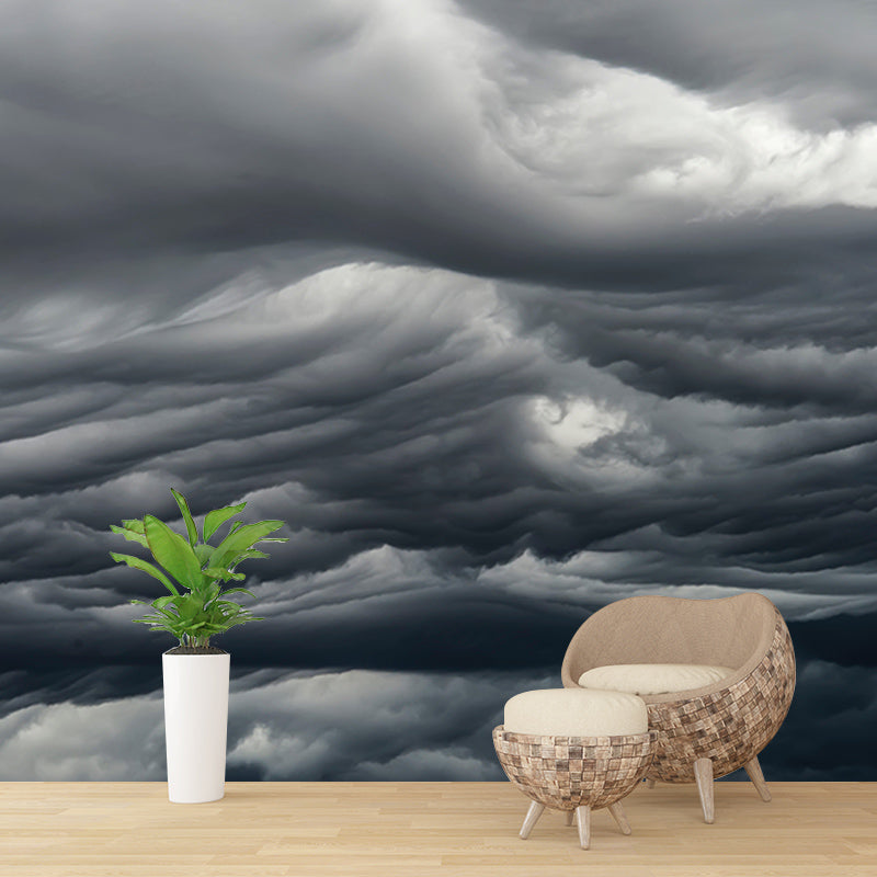 Sky Photography Mural Wallpaper Environment Friendly Living Room Wall Mural