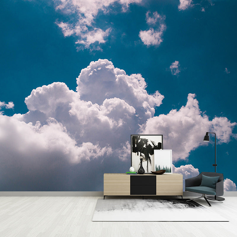 Sky Photography Mural Wallpaper Environment Friendly Living Room Wall Mural
