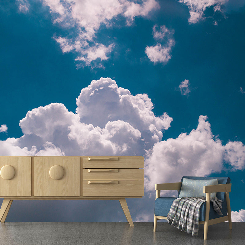 Sky Photography Mural Wallpaper Environment Friendly Living Room Wall Mural