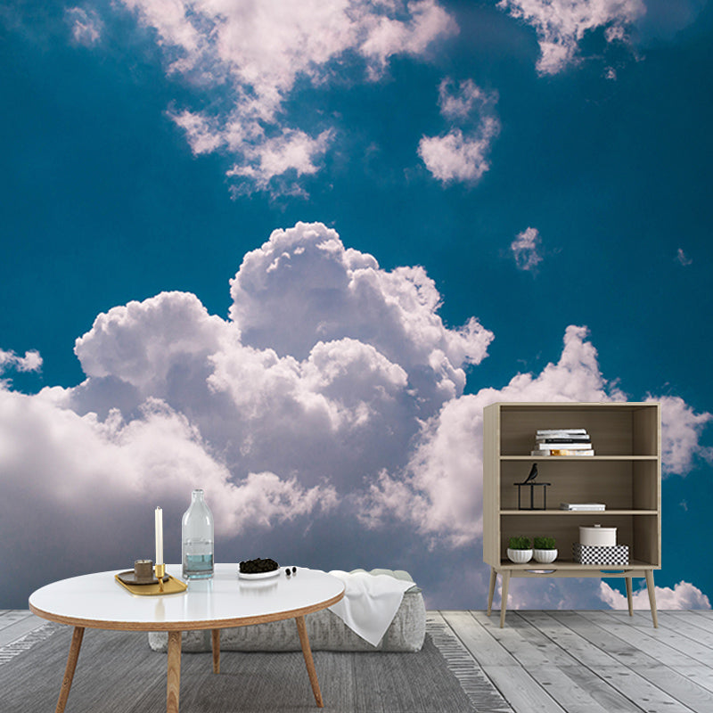 Sky Photography Mural Wallpaper Environment Friendly Living Room Wall Mural