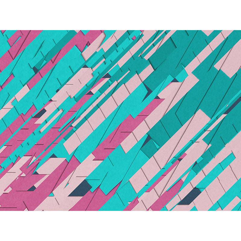 Environmental Wall Mural Wallpaper Geometry Living Room Wall Mural