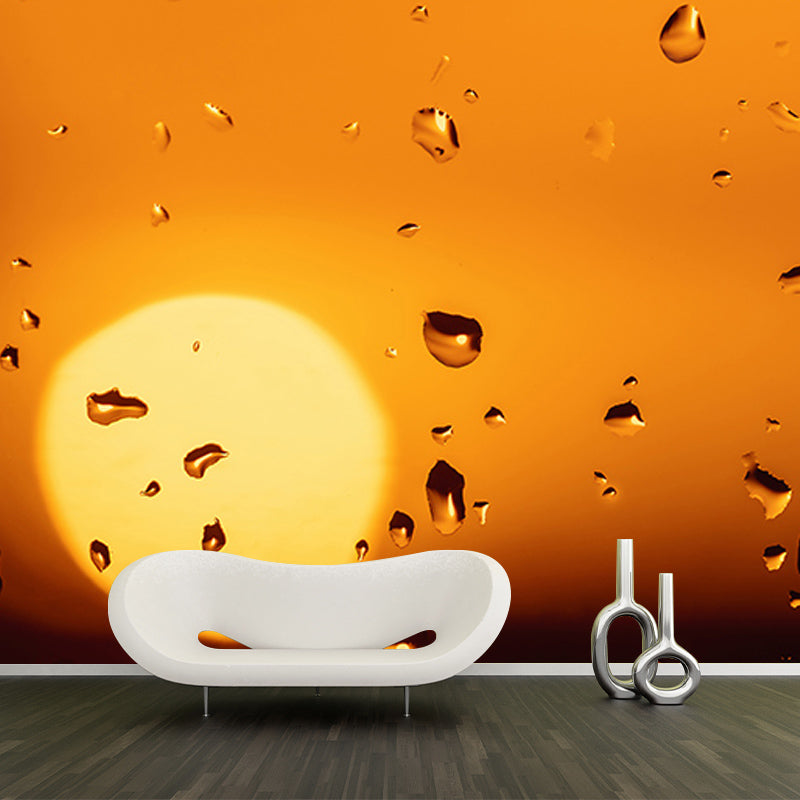 Photography Stain Resistant Mural Wallpaper Tropical Scenery Sleeping Room Wall Mural