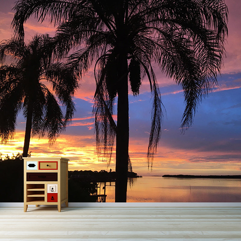 Decorative Wall Mural Wallpaper Tropical Scenery Photography Sitting Room Wall Mural