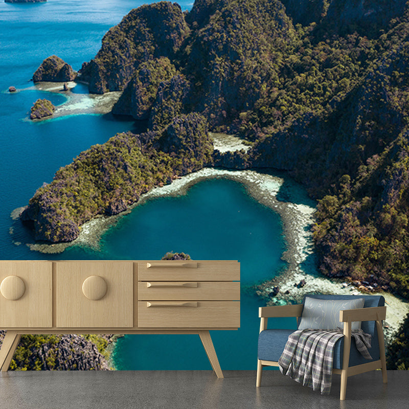 Decorative Wall Mural Wallpaper Tropical Scenery Photography Sitting Room Wall Mural