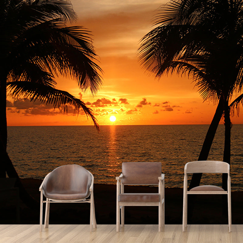 Photography Wall Mural Wallpaper Tropical Scenery Sitting Room Wall Mural