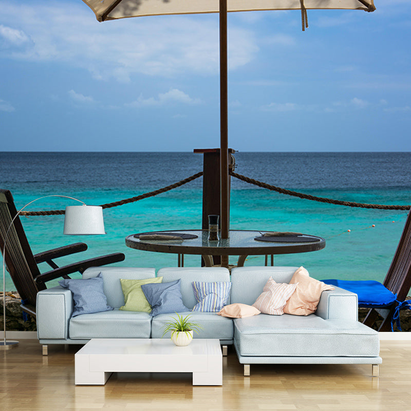 Photography Wall Mural Wallpaper Tropical Scenery Sitting Room Wall Mural