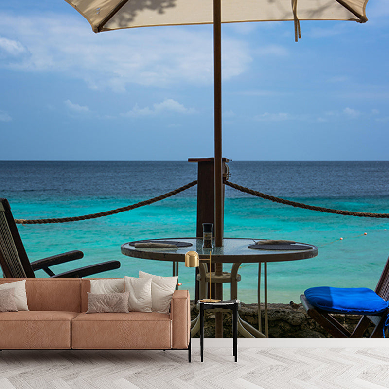 Photography Wall Mural Wallpaper Tropical Scenery Sitting Room Wall Mural