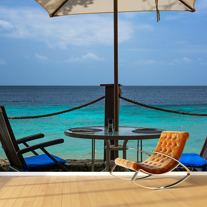 Photography Wall Mural Wallpaper Tropical Scenery Sitting Room Wall Mural