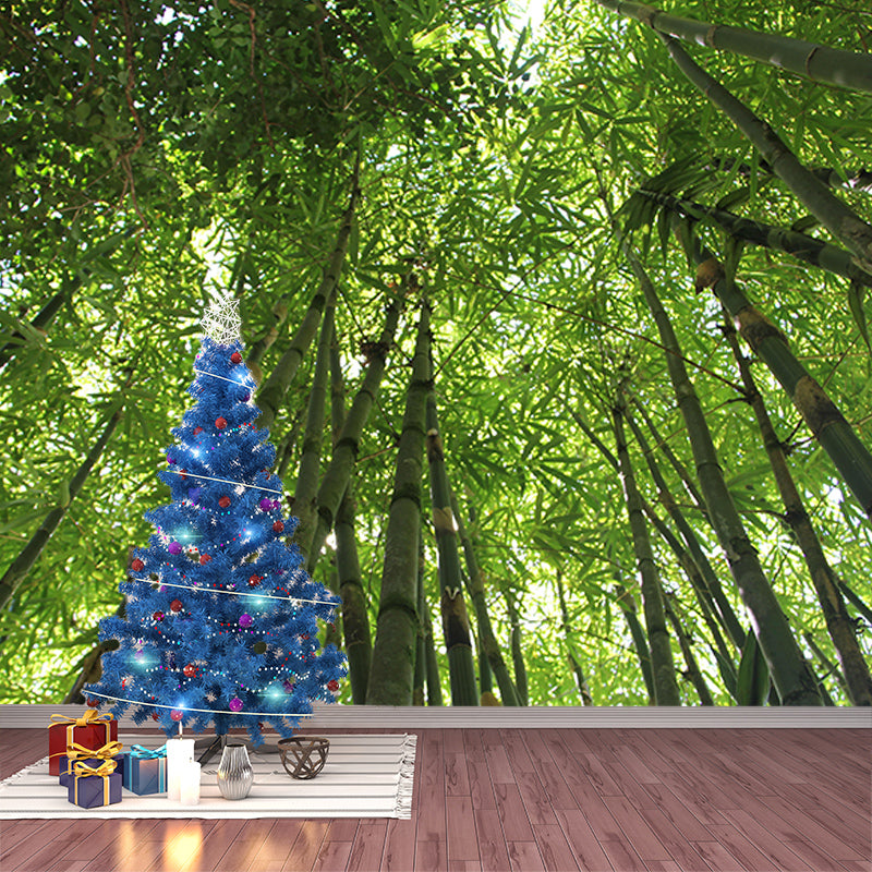 Forest Photography Mildew Resistant Wallpaper Environmental Sleeping Room Wall Mural