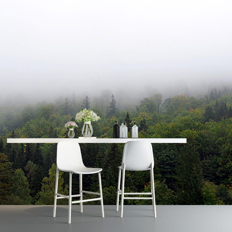 Forest Photography Mildew Resistant Wallpaper Environmental Sleeping Room Wall Mural
