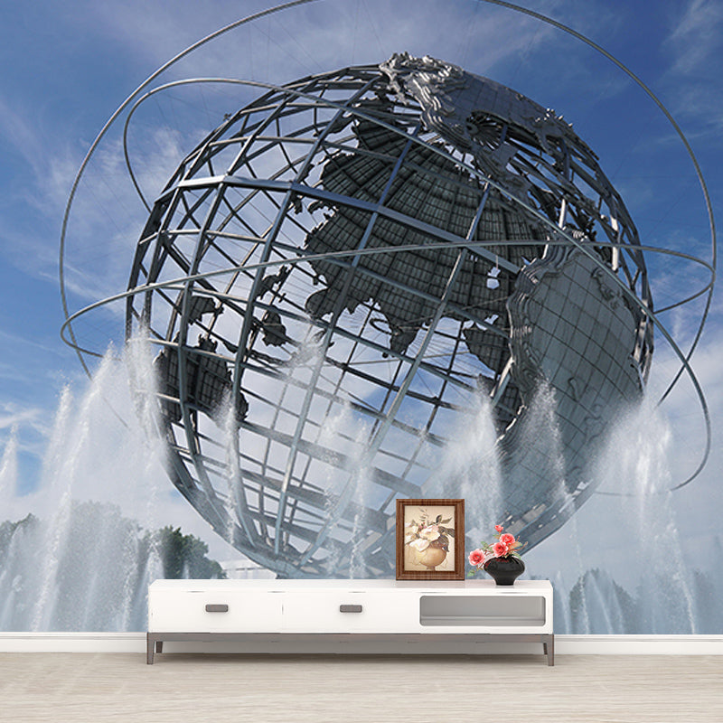 Environmental Illustration Mural Wallpaper Earth Indoor Wall Mural