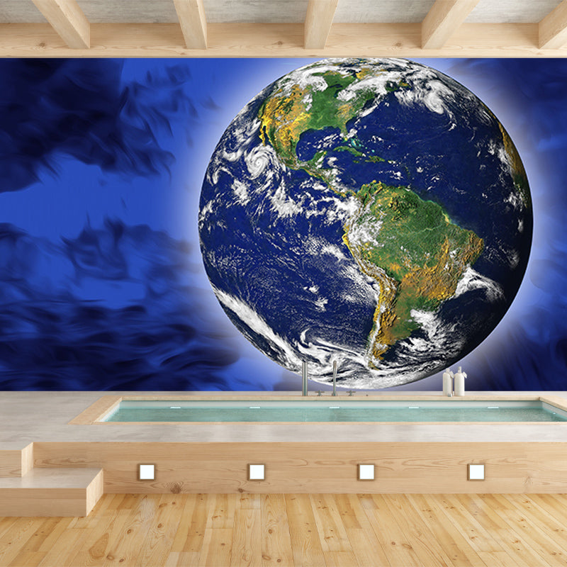 Environmental Illustration Mural Wallpaper Earth Indoor Wall Mural