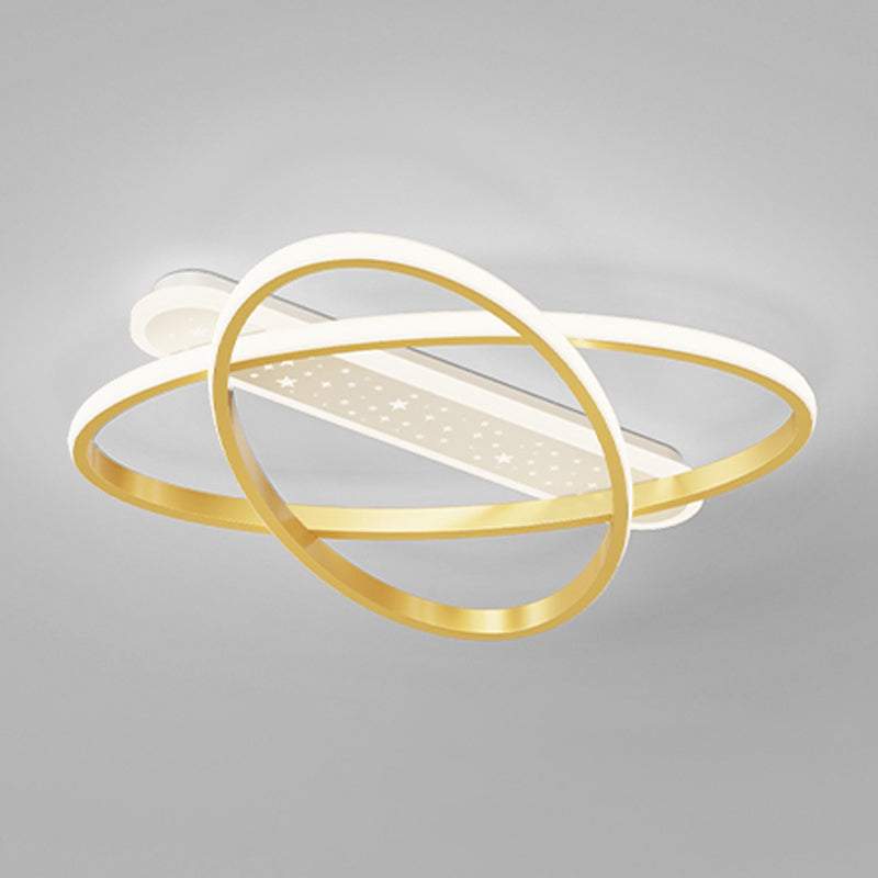 Techos De Forma Lineal Accesorios De Luz De Techo De Metal De Estilo Moderno 3