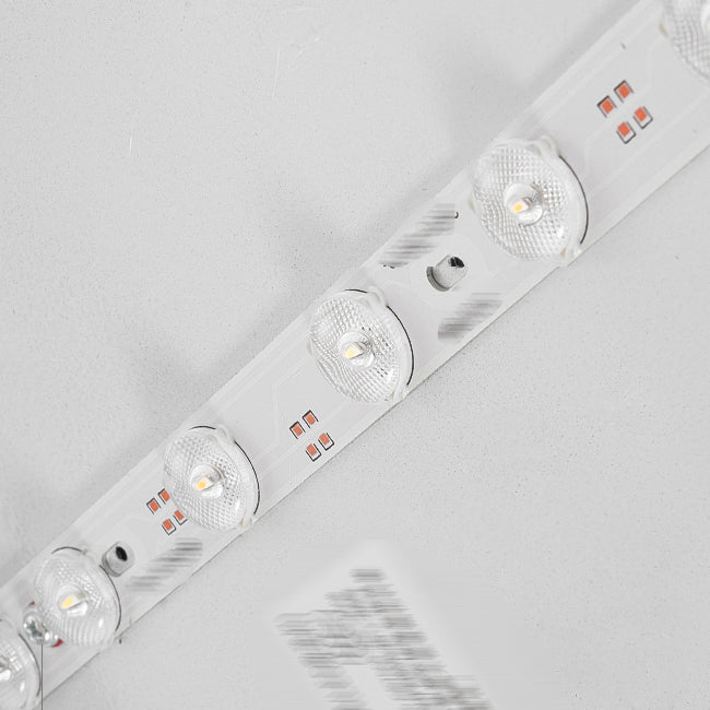 Linear Shape Ceiling Fixtures Modern Style Metal 3 Light Ceiling Mounted Lights
