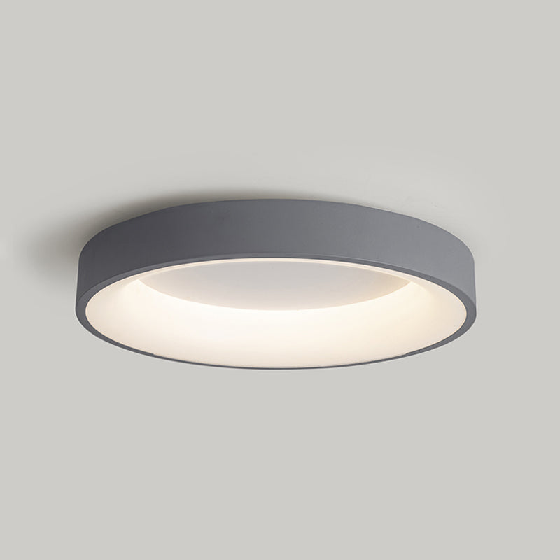 Eigentijdse ronde inbouwverlichtingsarmaturen Metaal 1 licht Inbouw plafondarmatuur