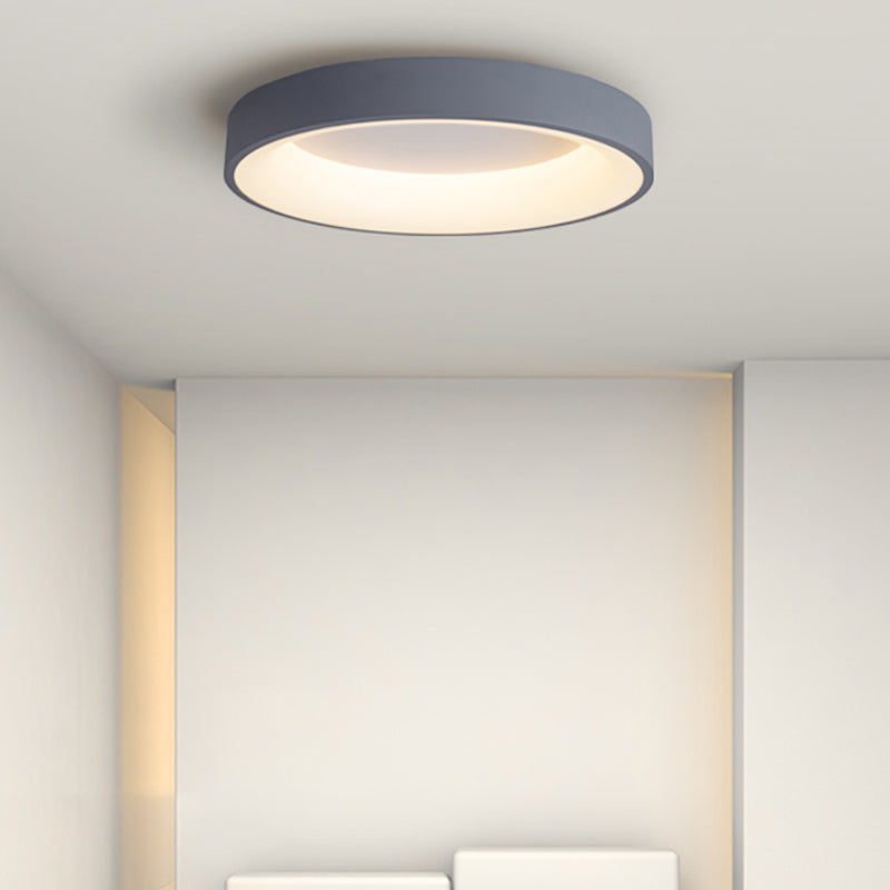 Eigentijdse ronde inbouwverlichtingsarmaturen Metaal 1 licht Inbouw plafondarmatuur