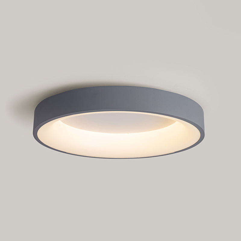 Eigentijdse ronde inbouwverlichtingsarmaturen Metaal 1 licht Inbouw plafondarmatuur