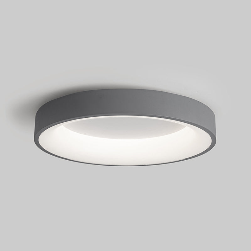 Eigentijdse ronde inbouwverlichtingsarmaturen Metaal 1 licht Inbouw plafondarmatuur