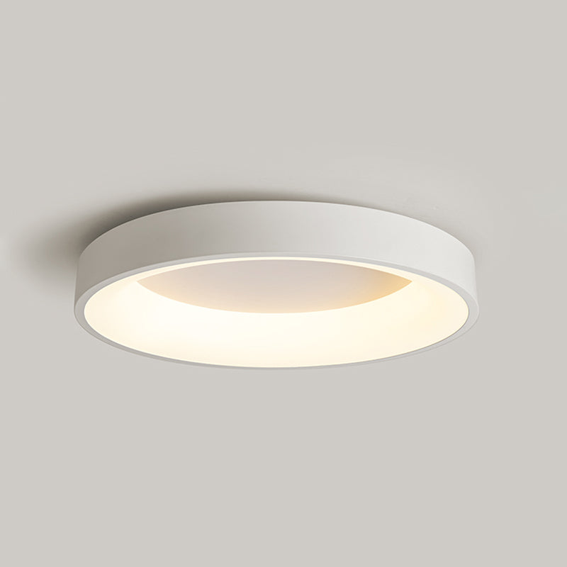 Eigentijdse ronde inbouwverlichtingsarmaturen Metaal 1 licht Inbouw plafondarmatuur
