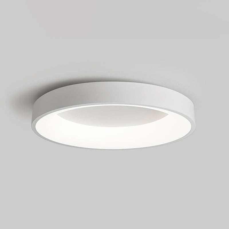 Eigentijdse ronde inbouwverlichtingsarmaturen Metaal 1 licht Inbouw plafondarmatuur