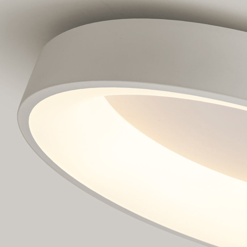 Eigentijdse ronde inbouwverlichtingsarmaturen Metaal 1 licht Inbouw plafondarmatuur