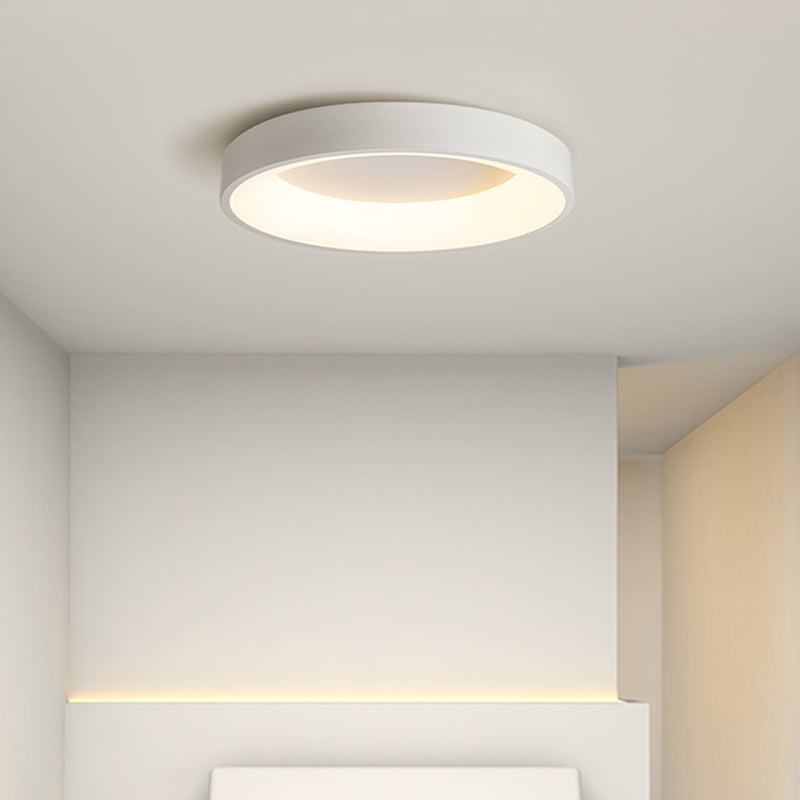 Eigentijdse ronde inbouwverlichtingsarmaturen Metaal 1 licht Inbouw plafondarmatuur
