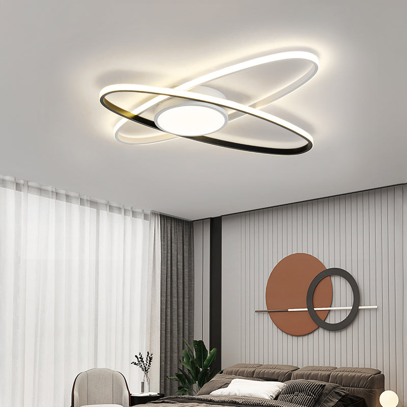 Style moderne Forme linéaire Fixation des ébullition Métal 3 Lumières à ébullition