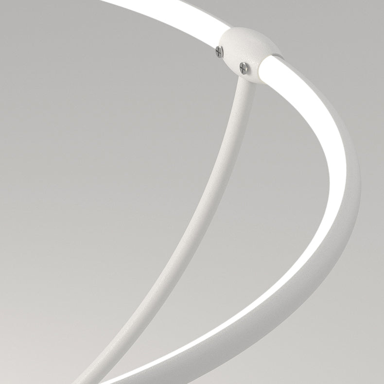 Luz de techo de metal de forma redonda Luz de techo de estilo moderno 1-Accesorios de luz de techo de color